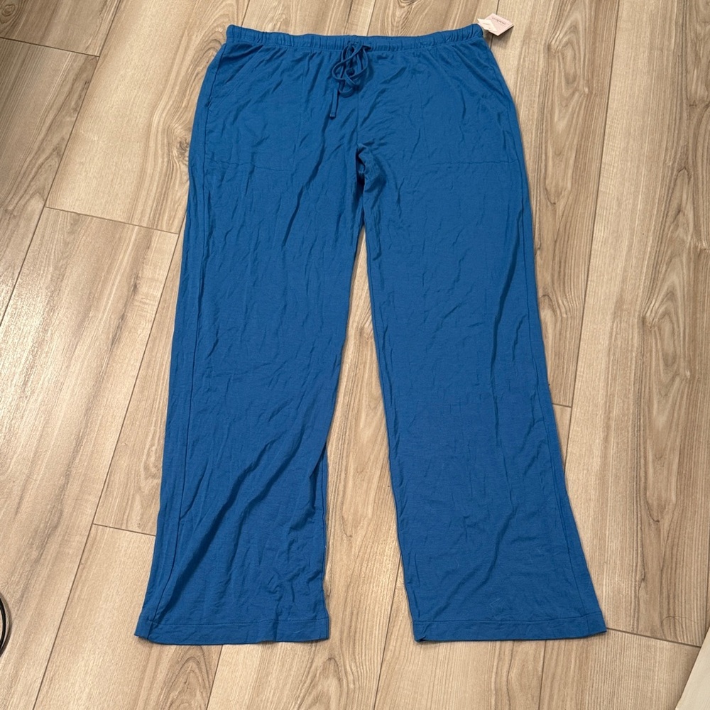 Auden Soft Blue Sleepwear Pants - Large